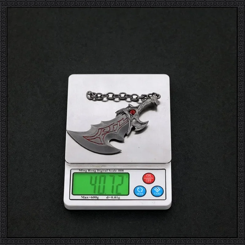 10 cm/3.94in God of War Wapen Blades van Athena Kratos Game Model Ghost of Spart Collection Desktop display Speelgoed Mes Jongen Gift