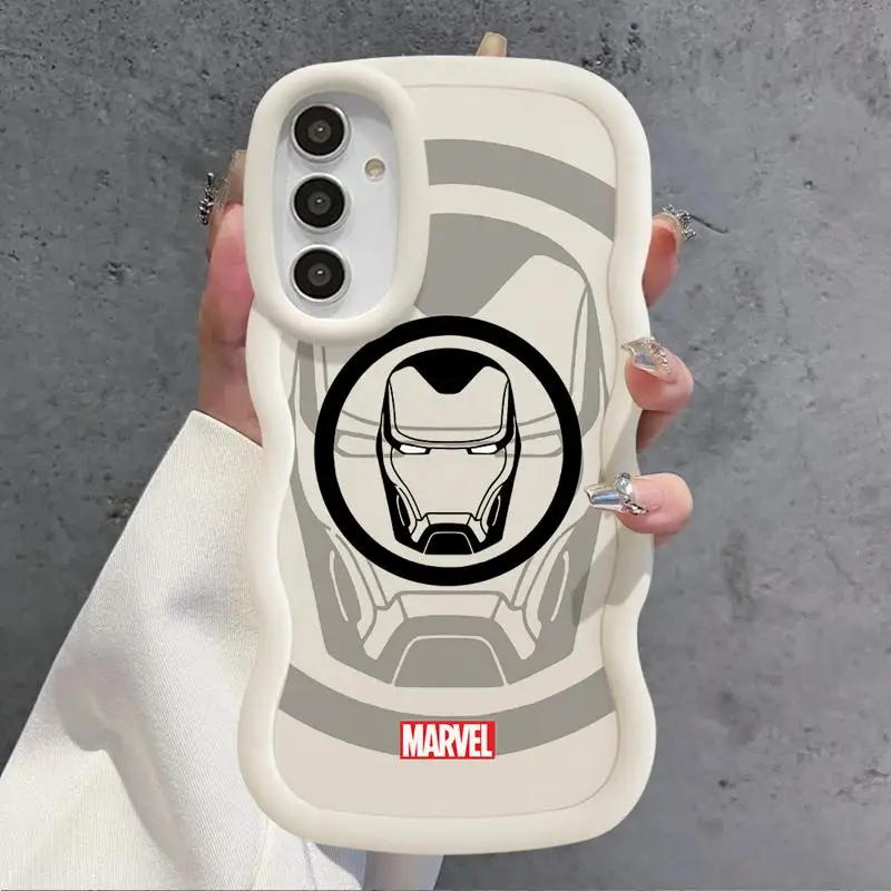 Marvel Sipider Man Ironman Phone Case for Vivo Y21 Y22S Y27 Y16 Y02 Y20 Y03 Y15S Y17 Y20i Y21A Y21S Y18 4G Y17S Y28 5G Cover