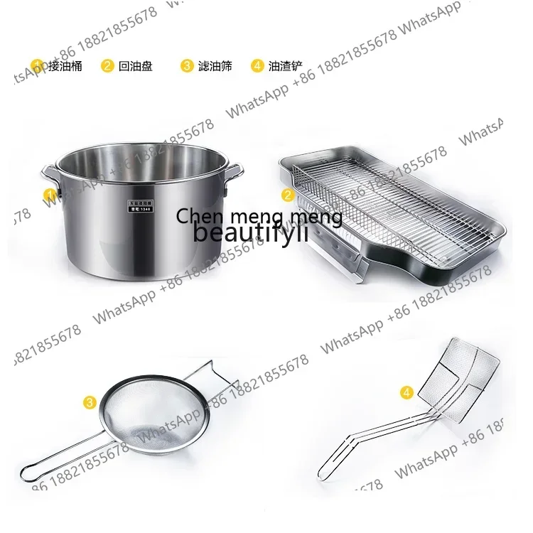 Z189  Commercial Gas Fryer  Gas Automatic Constant Temperature Fryer Hamburg Shop Fryer