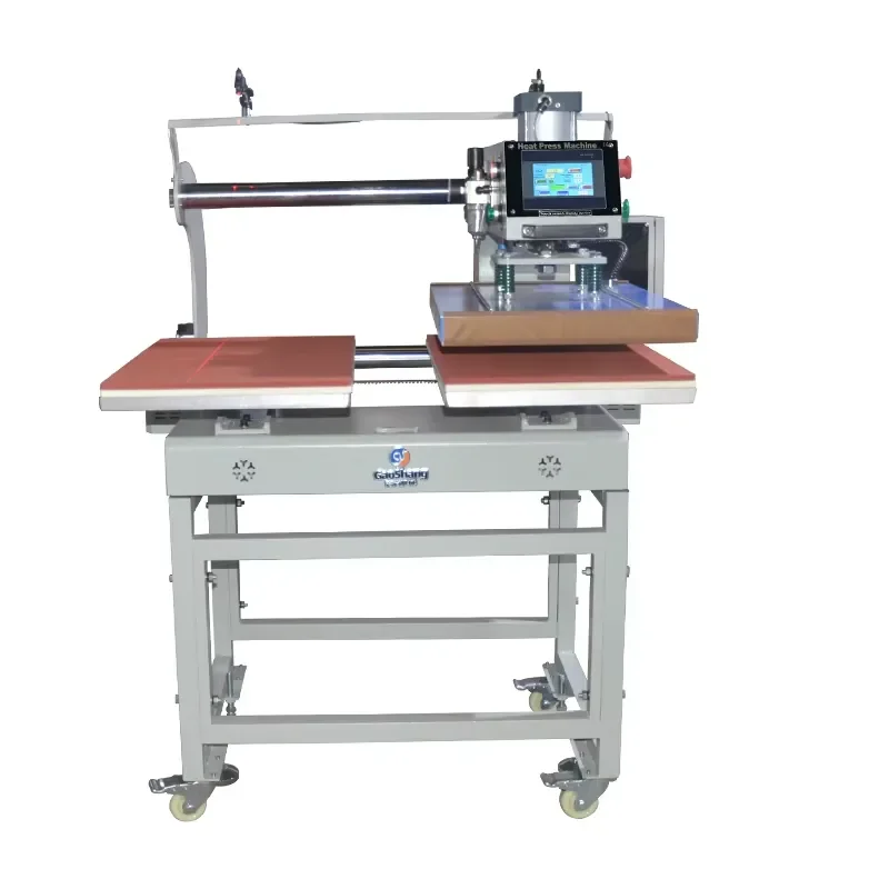 16 x 24 Pneumatic Automatic Heat Press Machine for Auto Open Hot Stamping Flatbed Printing New Condition with 1 Year Warranty