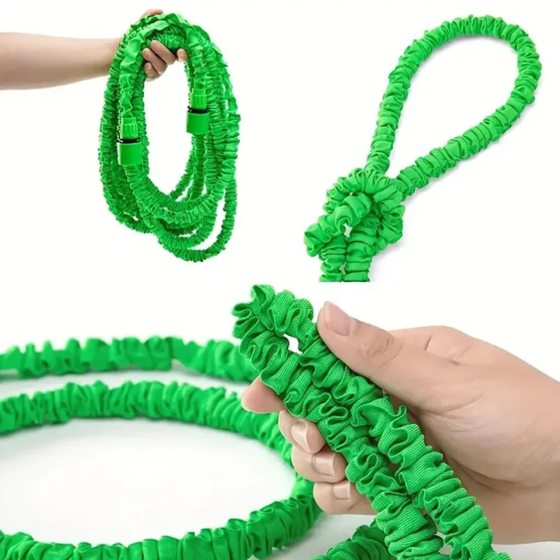 25FT-125FT Expandable Hose High Pressure Multifunctional Water Hose For Car Cleaning Home Garden Irrigation Spray Gun