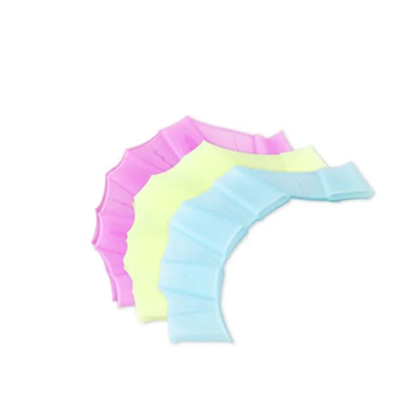 1 زوج اليد Webbed قفازات وسادة الزعانف السباحة التدريب Hot البيع الرجال النساء الاطفال الضفدع نوع سيليكون السباحة الزعانف قابل للتعديل #3
