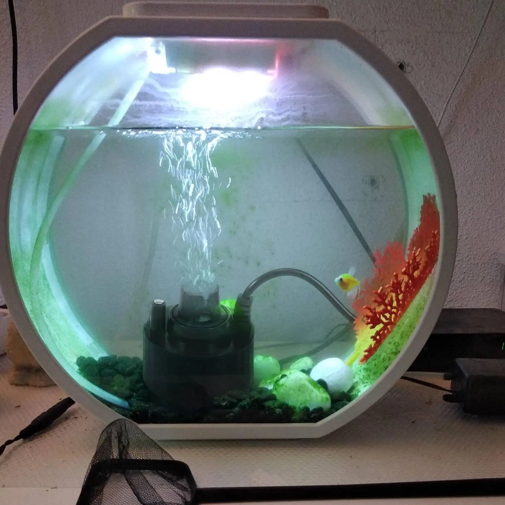 حار جديد 400 مللي/ساعة صانع ضباب بالموجات فوق الصوتية الصغيرة مبيد نافورة الماء بركة آلة الضباب البخاخة الهواء المرطب