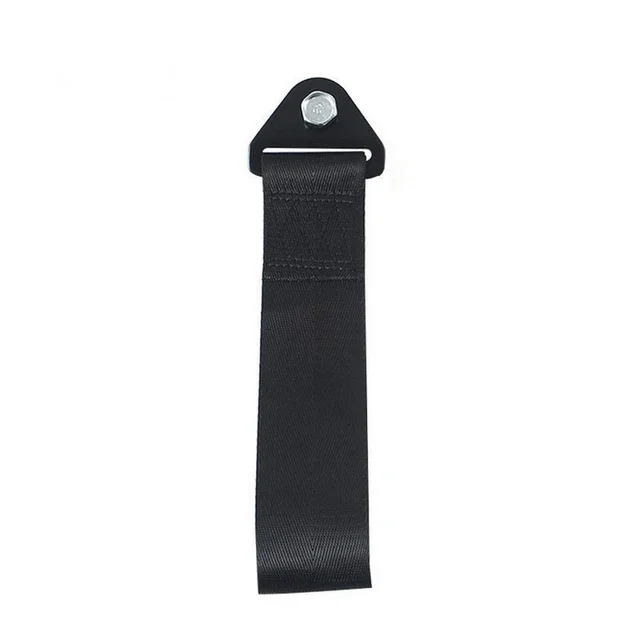 Car Racing Tow Strap 2T High Strength Nylon Trailer Towing Rope For Front Rear Bumper Tow Hook