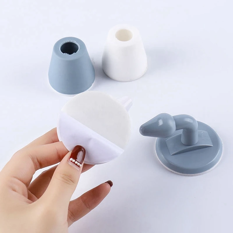 Door Stops Self Adhesive Door Stopper Anti-Bump Door Holder Buffer For Ceramic Tile Floor Bedroom Door