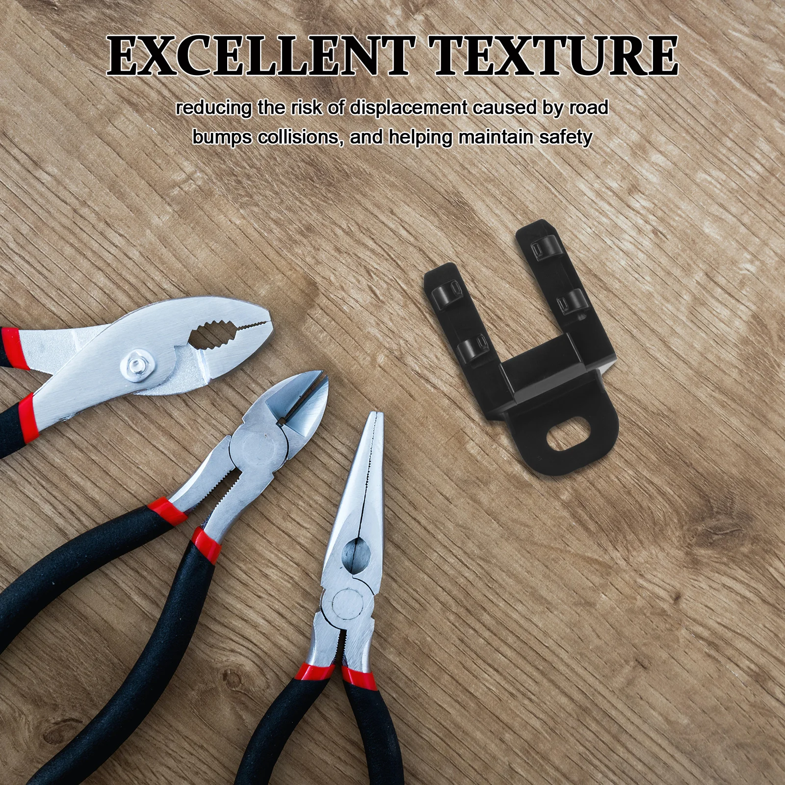 

2pcs Radar Sensor Bracket Plastic Parking Assist Shell For Bumper Reverse Backup Holder Retainer Stability Durable