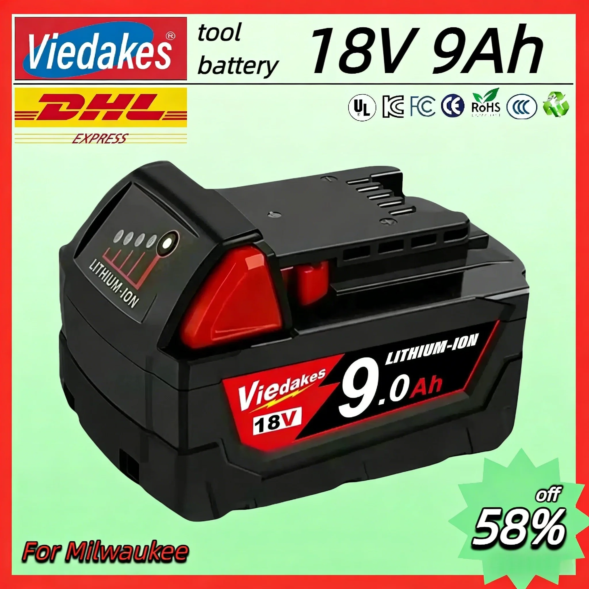 📦New 18V 12000Mah R…