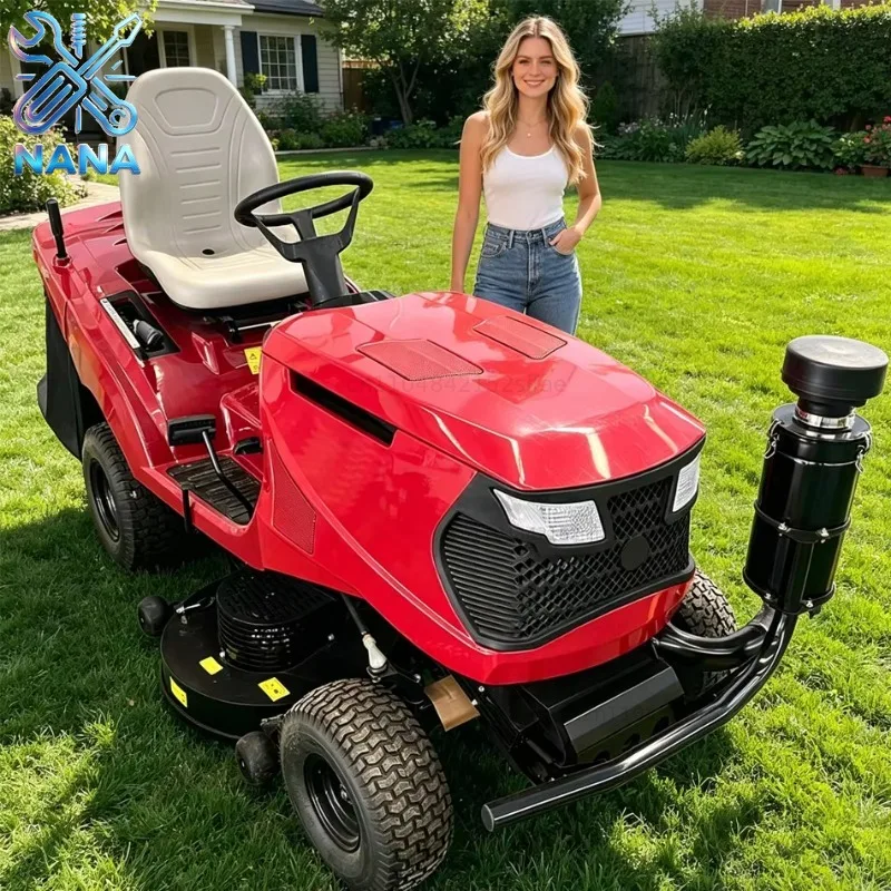 Customized remote-controlled lawn mower, track type weeding machine, fully automatic grass crusher, self-propelled lawn move