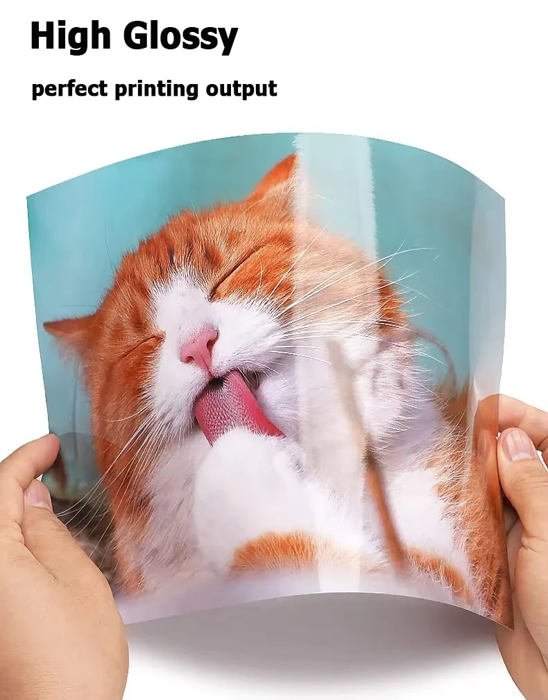 

A4 A3 4R 265gsm High Glossy Photo Paper for Inkjet Printers Waterproof 20 Sheets Pack Professional Photo Printing Paper