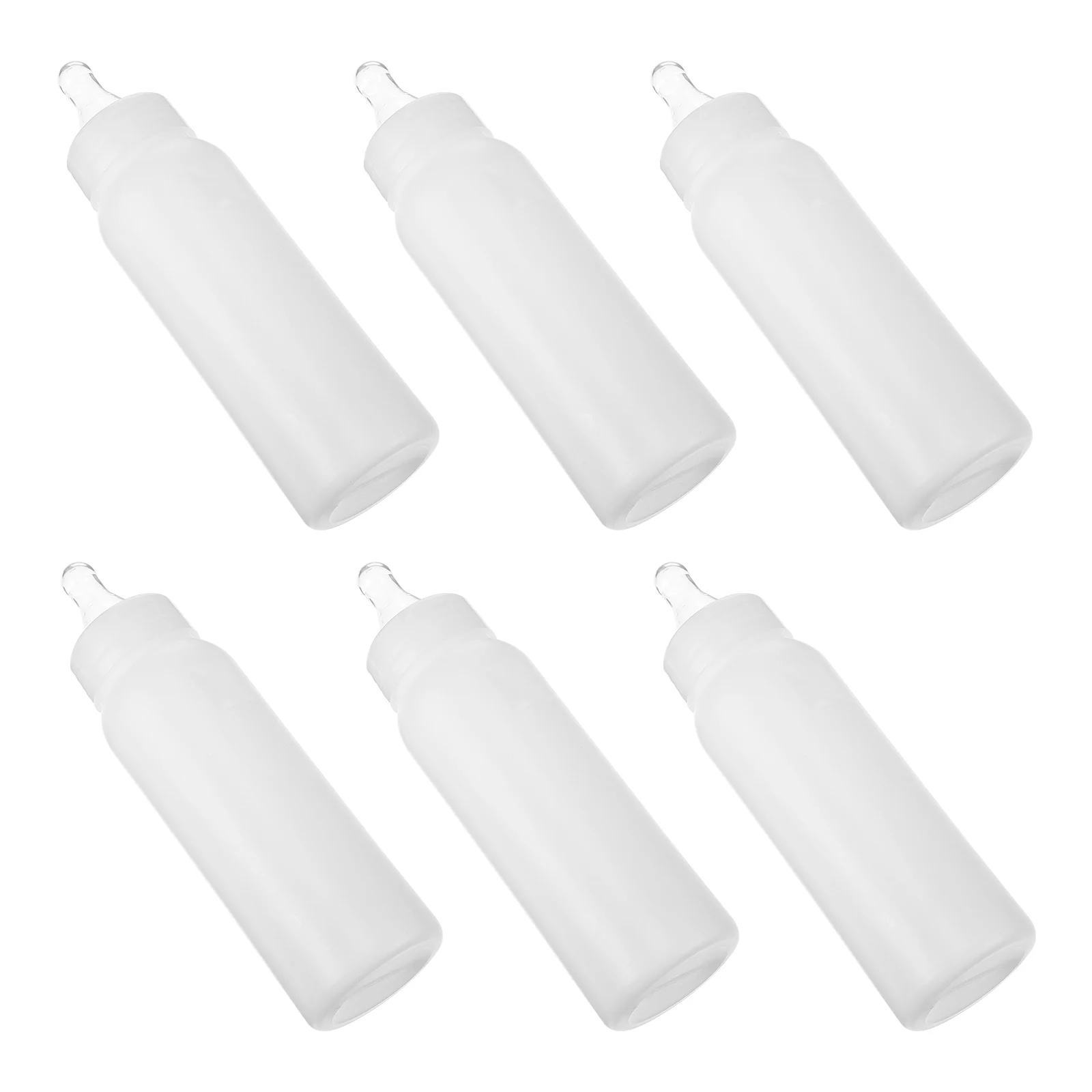 

6pcs Pet Bottles Feeding Bottles 250ml Durable Lamp Milk Feeder for Lamb Calf Animal Nursing Dog Accessories