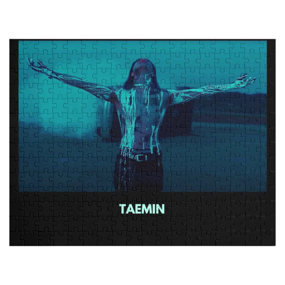 Taemin Advice Signature T pose Jigsaw Puzzle Puzzle For Children Puzzle Game Children Wood Animals Personalized Toys