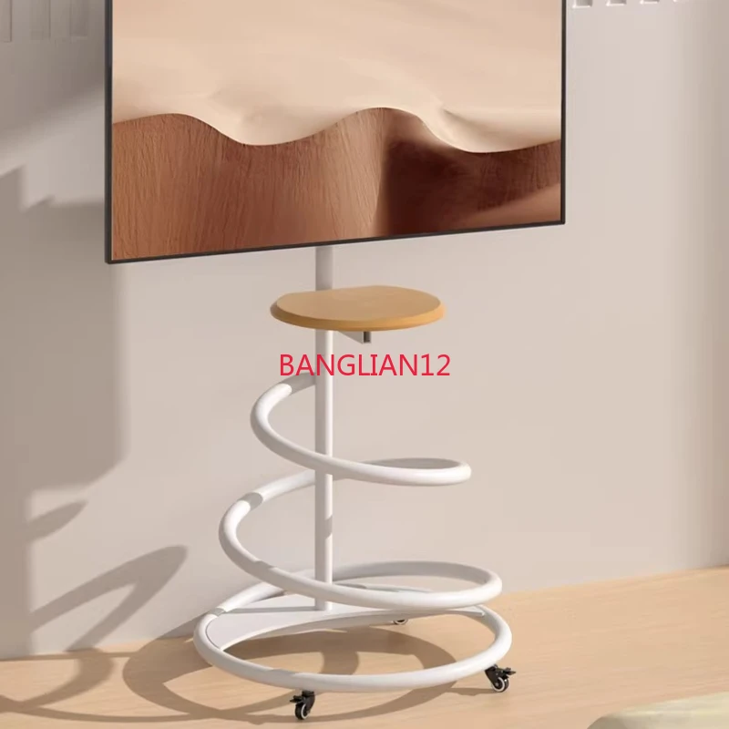 32/55/65 inch TV cart art bracket non-punching floor tripod