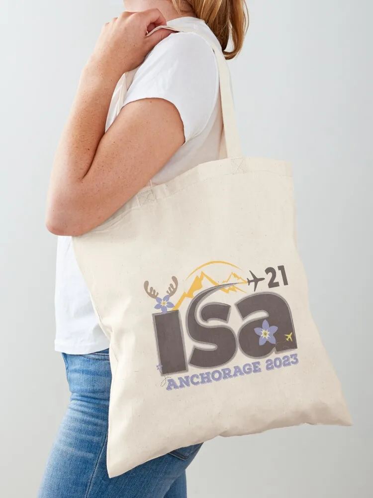 

Anchorage Conference Merchandise 2023 Tote Bag Shopper bag Canvas shoulder bag Women's bags woman shopping