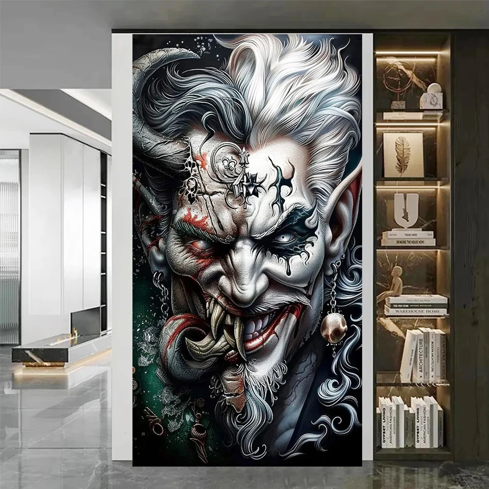 

Набор алмазной живописи «Человек-чаррор», женский полный квадратный круглый алмазный художественный готический набор «сделай сам», полная дрель, ремесленный набор для домашнего декора стен