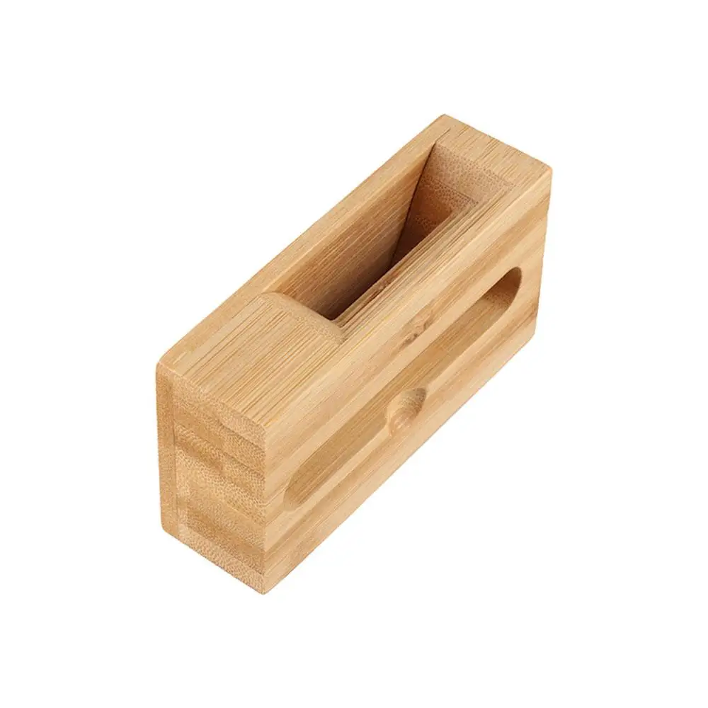 Speaker Bamboo Sound Amplifier Environmental Friendly Stable Bamboo Mobile Phone Holder Odorless Durable
