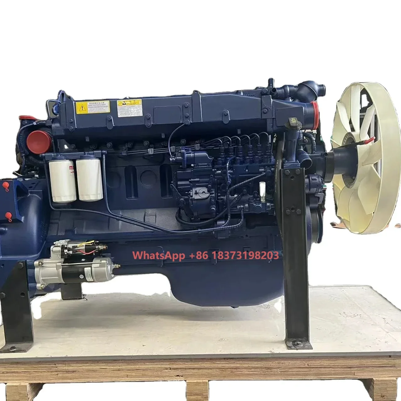 Weichai Engine Assembly WD615.470 371hp Used Truck Engine Assembly