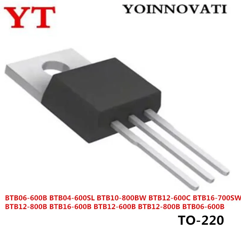 10pcs BTB06-600B BTB04-600SL BTB10-800BW BTB12-600C BTB16-700SW BTB12-800B BTB16-600B BTB12-600B BTB12-800B BTB06-600B