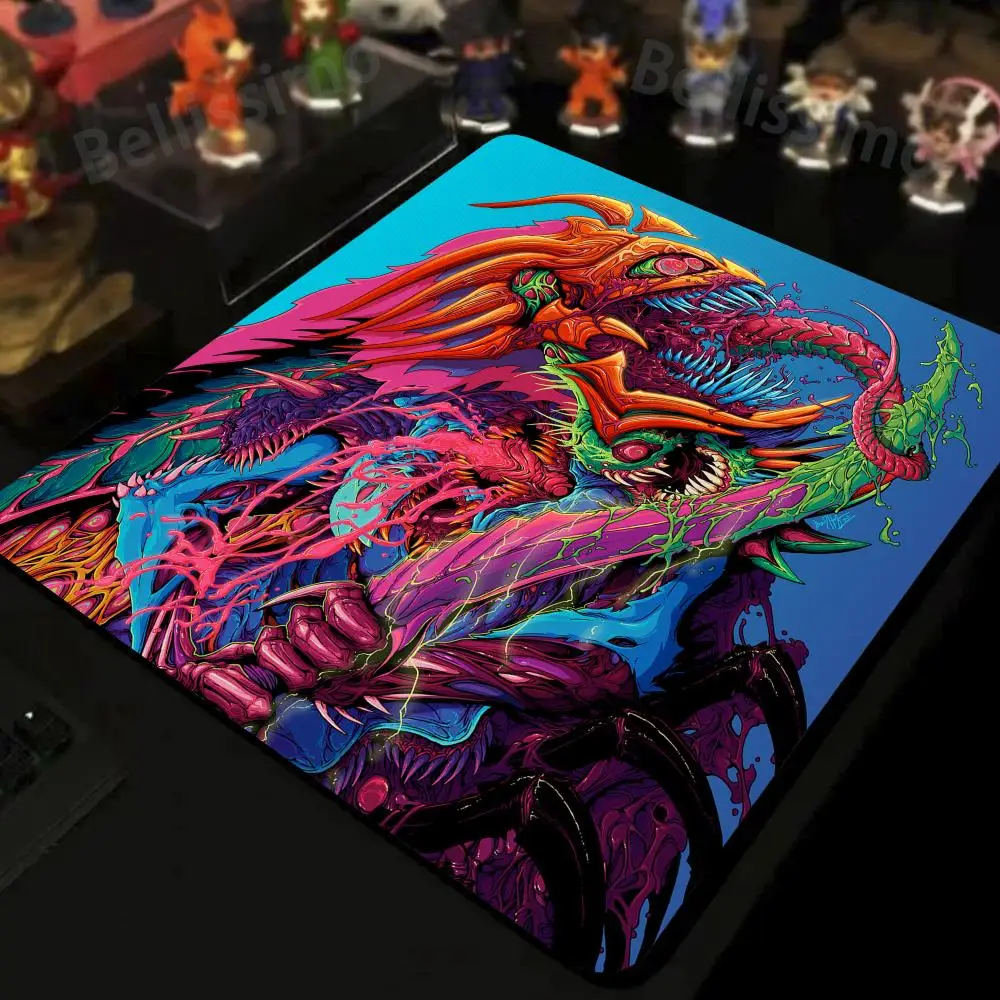 

Anime Game 450x400 XL Lockedge Small Gaming Mouse Pad Computer Gamer CS GO Keyboard MousePad Hyper Beast Desktop MousePad for PC