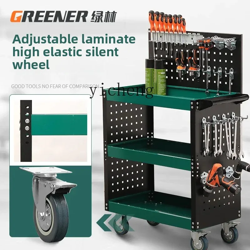 

tool car box Auto repair and maintenance Mobile frame Hand push tool cabinet for trolley room