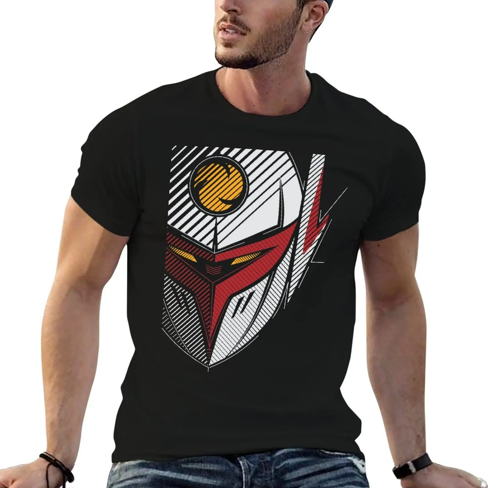 

113 Tekkaman Full T-Shirt cotton t shirt man man t shirt cotton T-Shirt