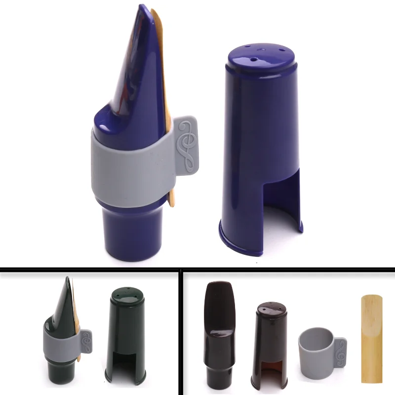 

Alto Saxophone Mouthpiece with Clip Cap Reed Saxphone Accessories Replacement