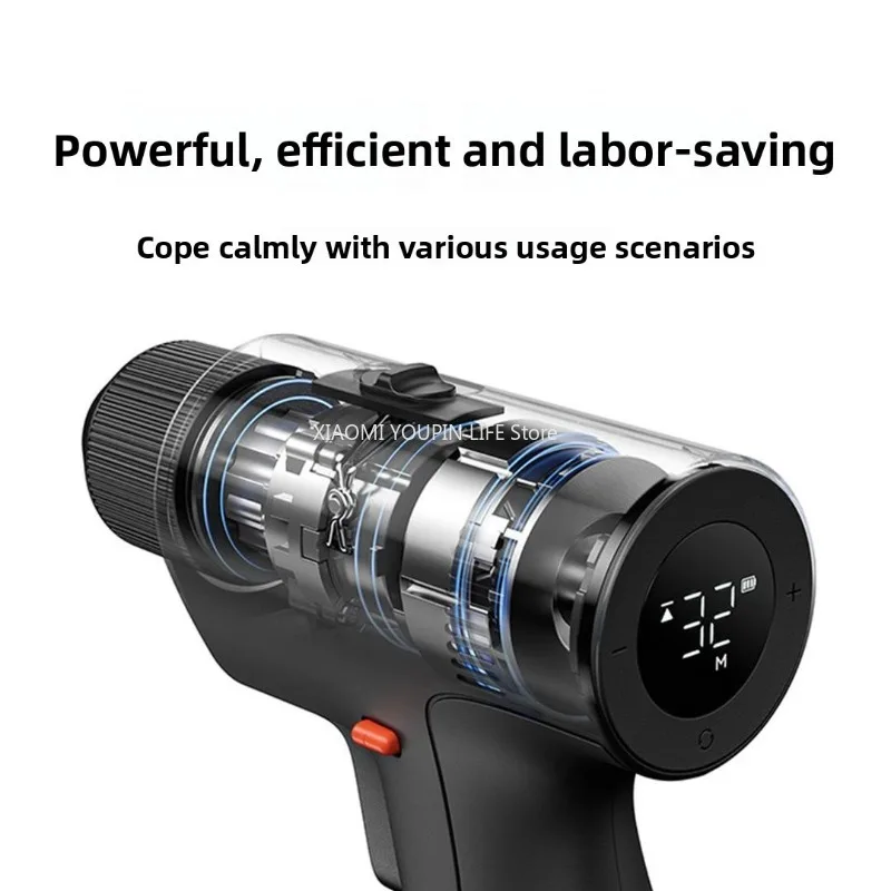 Mijia Brushless Electric Drill 2 Screwdriver Drill Screwdriver 50N·m Torque Electric Drill 32 Level gear High Performance Motor