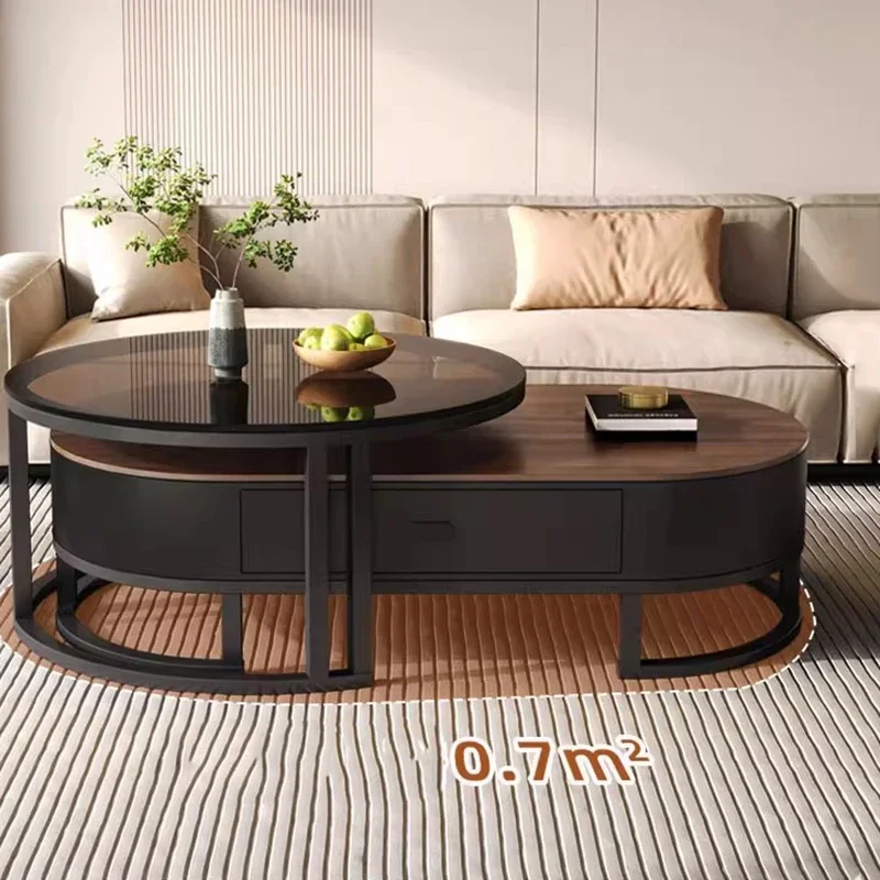 Salon Luxury Coffee Table Nordic Design Storage Coffee Tables Unique Aesthetic Unique Replica Computer Meubles Salon Furniture