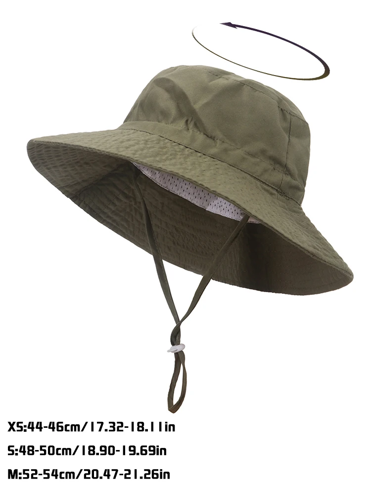 Polyester Material Sunscreen Hat Fashion and Trendy Outdoor Outing Street Shade Hat for Children