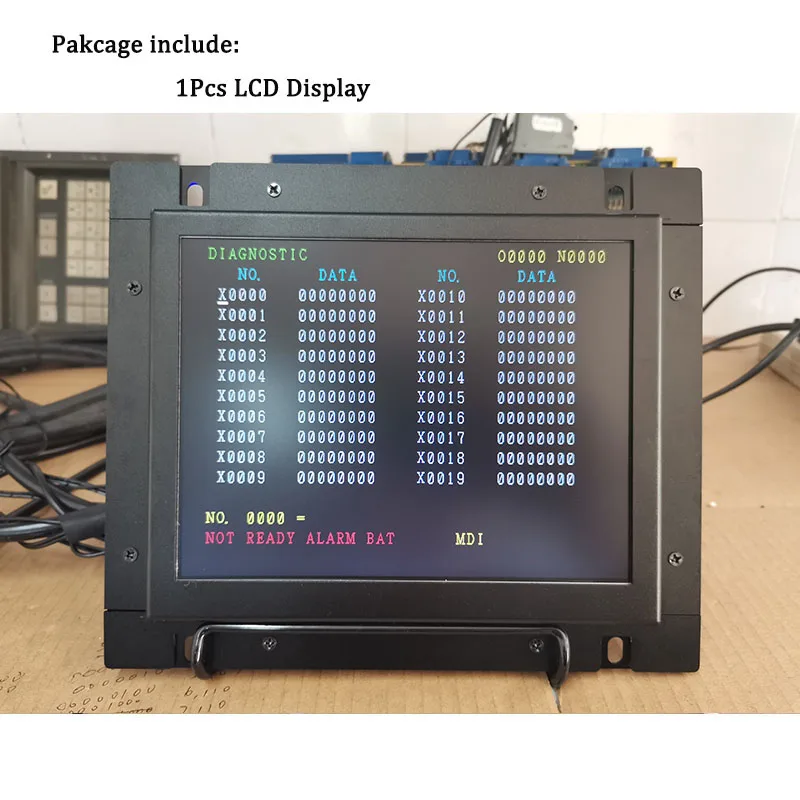 Imagem -06 - Substituição Industrial do Monitor do Lcd para a Exposição do Crt de Fanuc A61l0001-0093 A61l-0001-0095 d9 Mm11a 11b Kf-m7099h 9