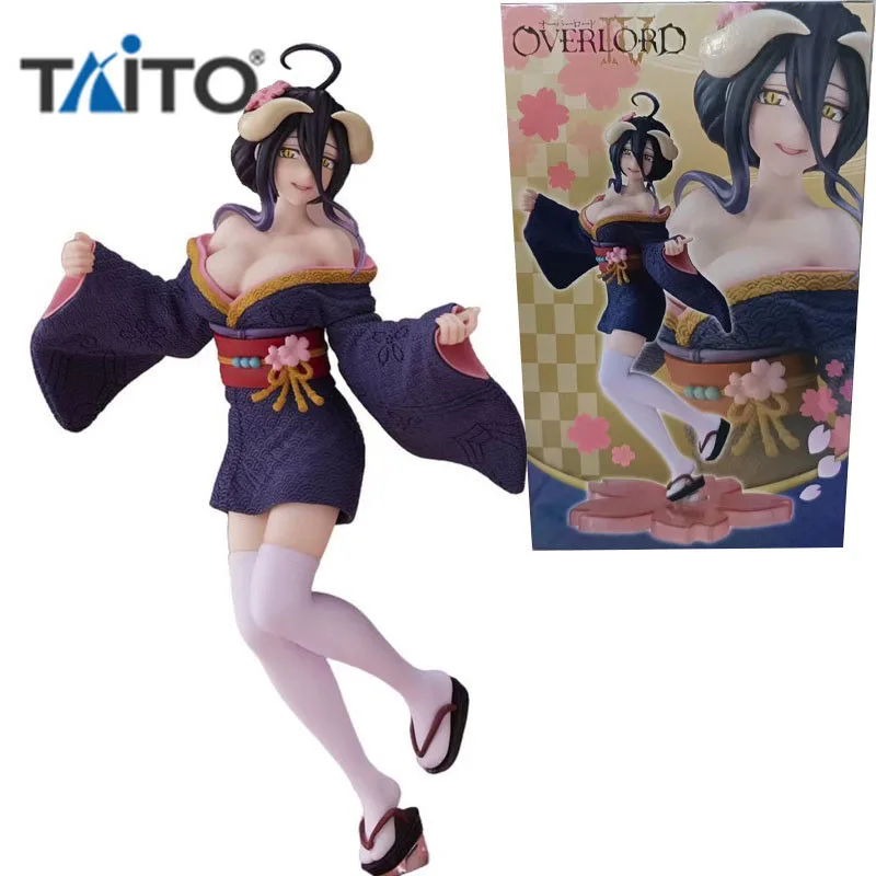 

TAITO Original OVERLORD Albedo Sexy Anime Action Figures Toys for Boys Girls Kids Gift Collectible Model Ornaments