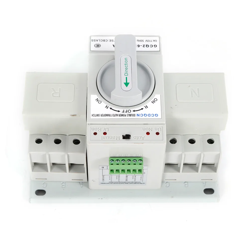 110V 220V 63A Automatic Transfer Switch 2S Changeover Dual Power Transfer Switch for Backup Generator 50/60Hz view 2