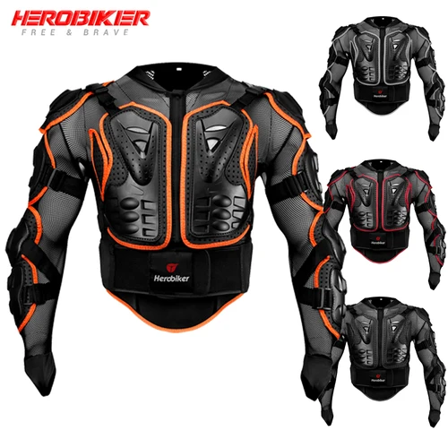 Nuevas chaquetas de motocicleta para hombre, chaquetas de protección de armadura de cuerpo completo para Motocross, Enduro, carreras, equipo de protección para Moto, ropa S-4XL