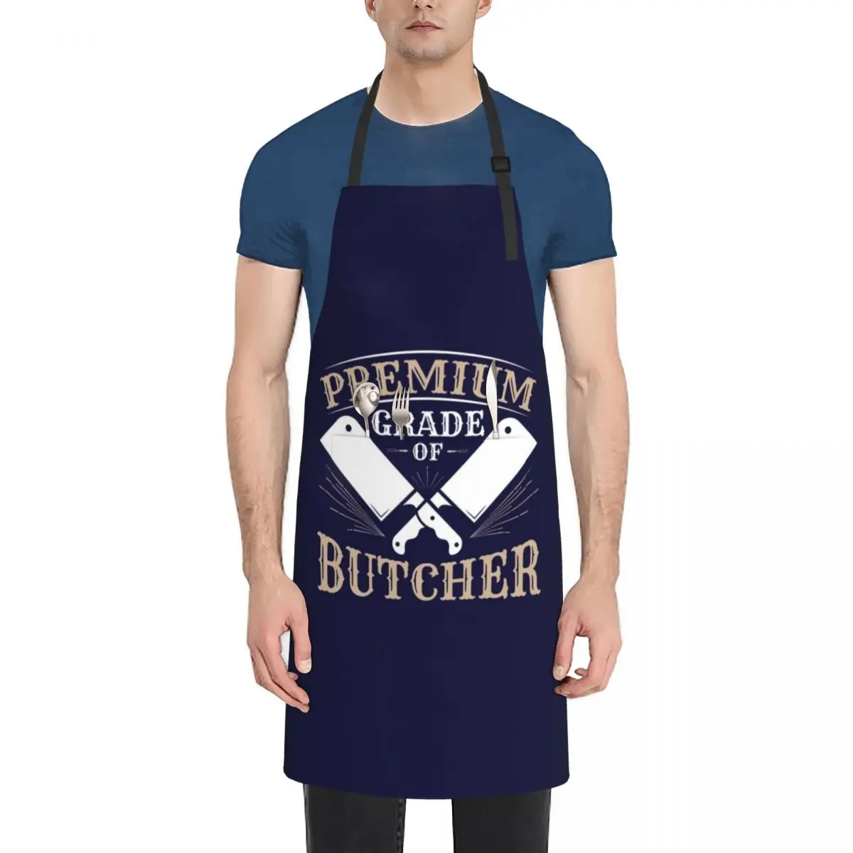 

Premium Grade Of Butcher Apron professional hairdressing Cooking Clothes Chef Uniform Kitchens Accessories Apron