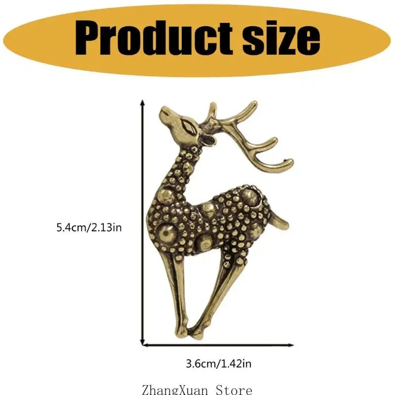 Deer Design Schrankgriff-Schubladenknöpfe für Kleiderschrank- und Nachttischmöbel 3XUF – Detail 6
