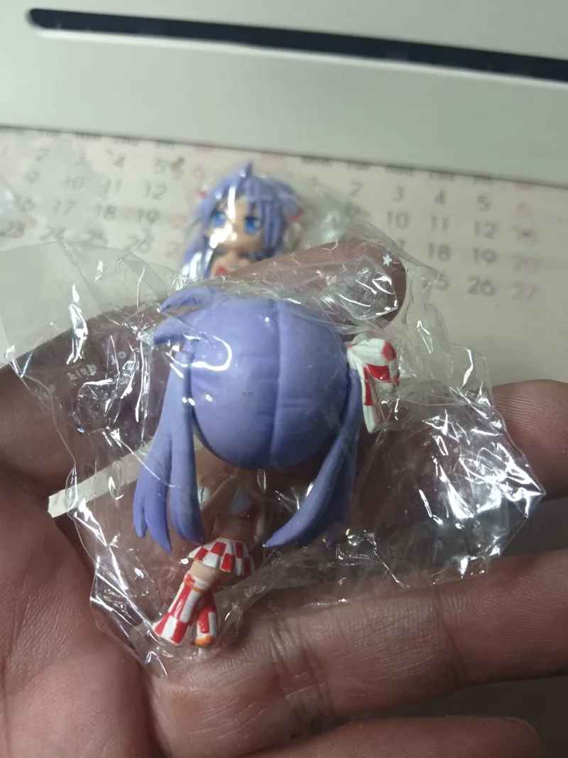 LuckyStar Izumi Konata Hiiragi Kagami Cartoon Peripheral Models Girl Dolls Action Figures Collectible Ornaments Gifts