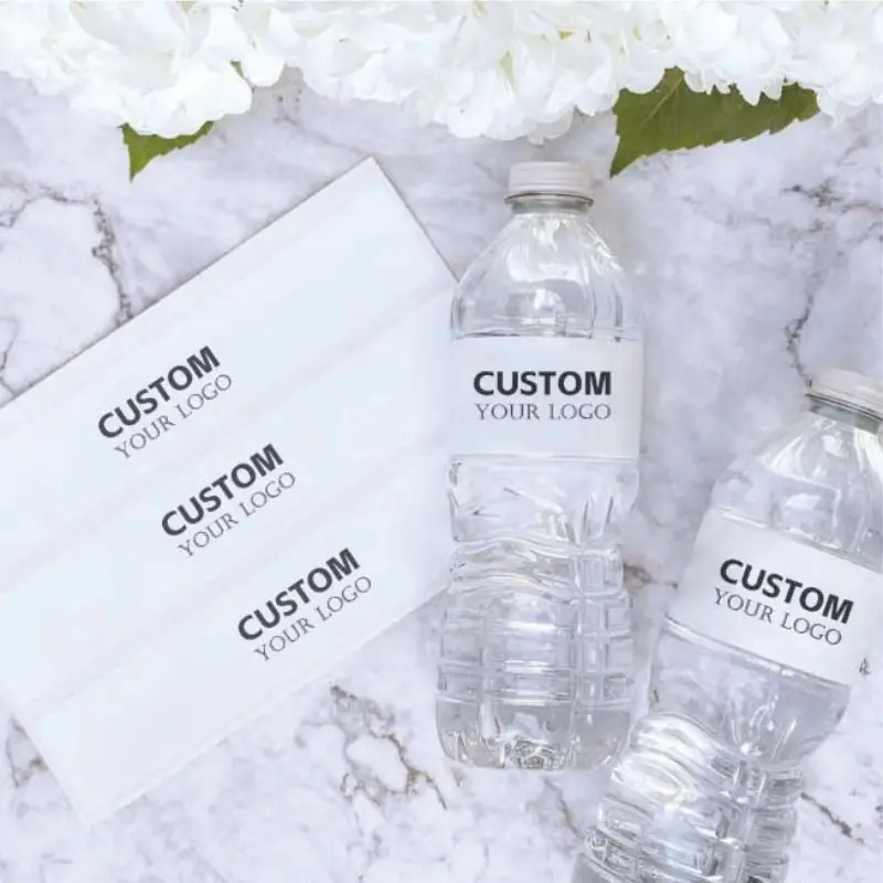 

30Pcs custom wedding water bottle label, wedding water bottle label, modern wedding water bottle label, printed personalized wat