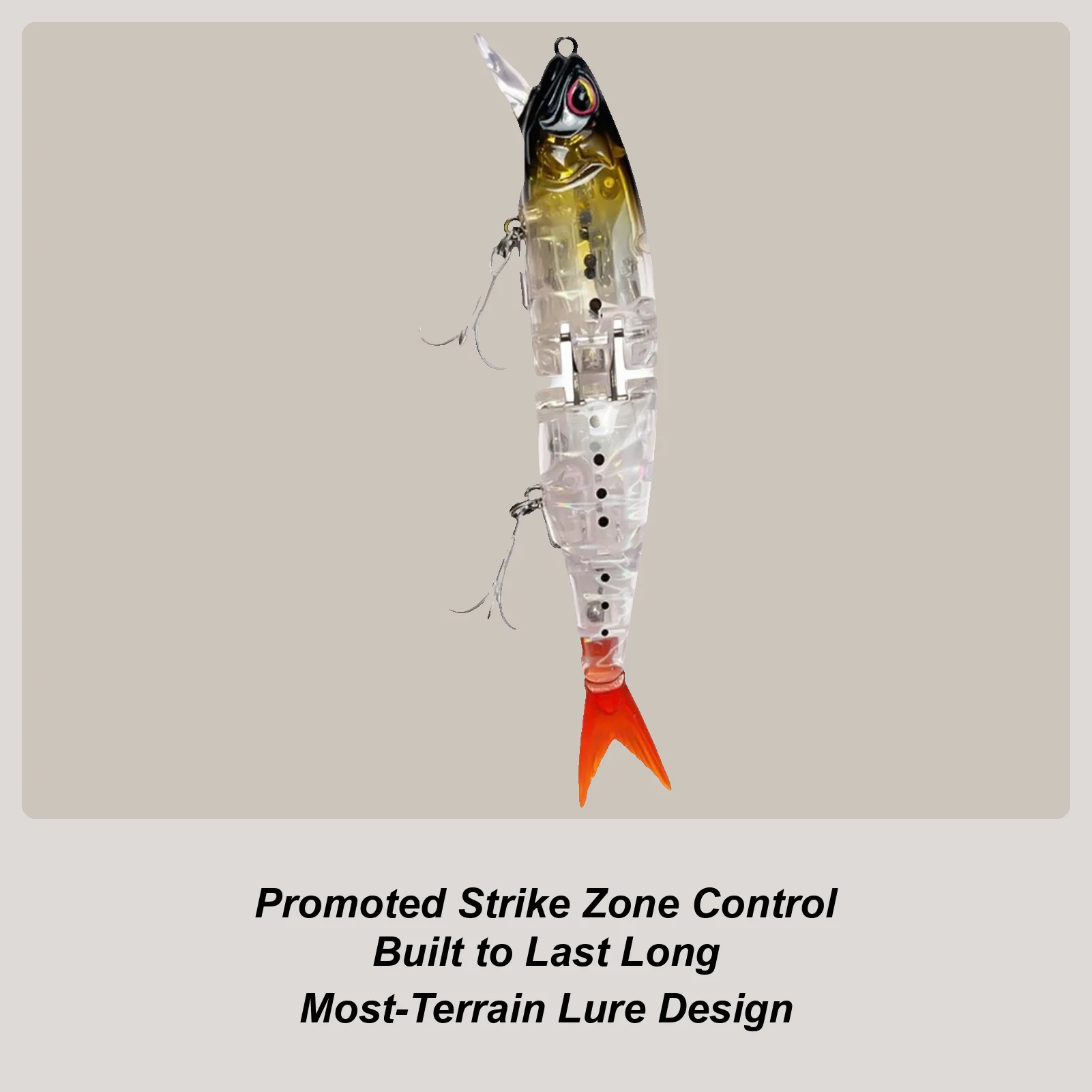 

Bass Lures Floating Hooks Built-in Glitters Floating Fishing Lures For Women Men Beginner Lover Boat Trolling Pond Lake Stream