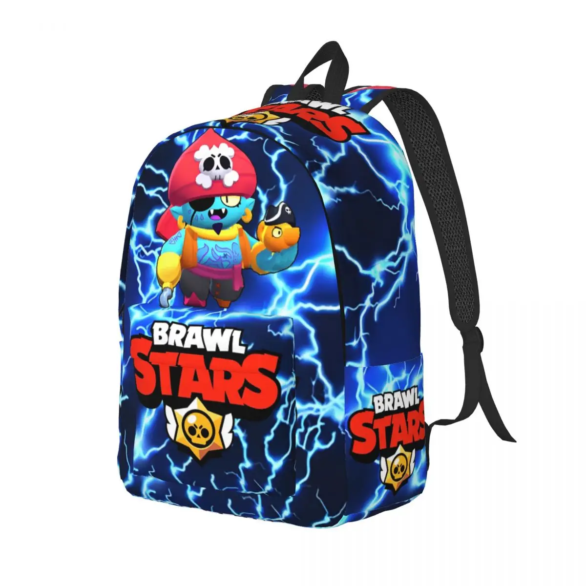 Brawled Video Games Backpack Elementary High College School Student Video Shooter Game Bookbag Teens Daypack Lightweight