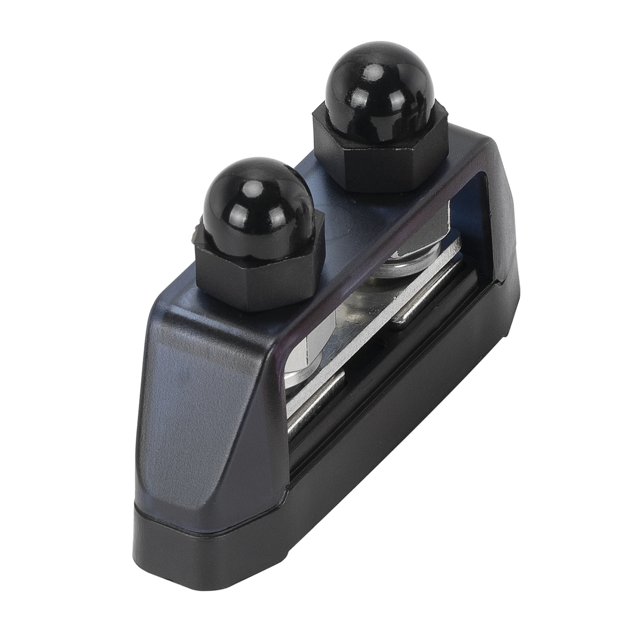 Marine-Stromverteilerblock 12V 250A, 12-Volt-DC-Sammelschiene mit M8 M10 Doppelbolzen, Batterie-Stromschiene für Boote und Automobile