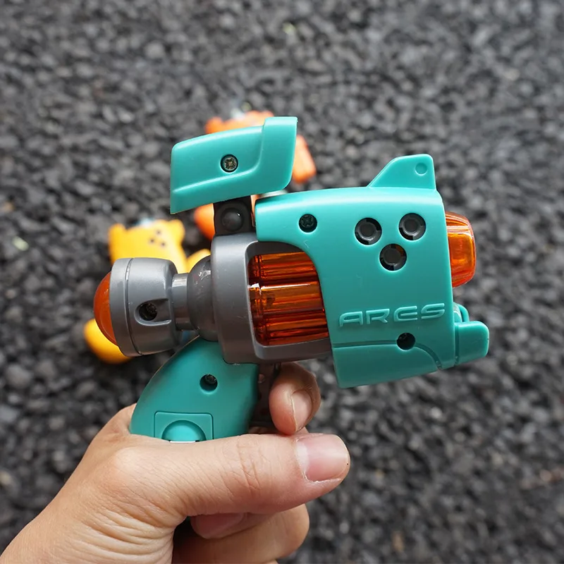 

Multi-color sound gun 0-3 years old mini sound and light electric pistol children's toy baby baby music toy