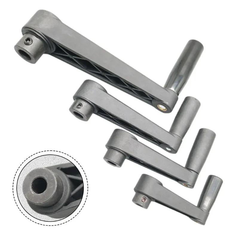 1Pcs 8-16mm Round Hole Crank Handles For Hand Crank Generator Mechanical Equipment Handle Power Tool Parts