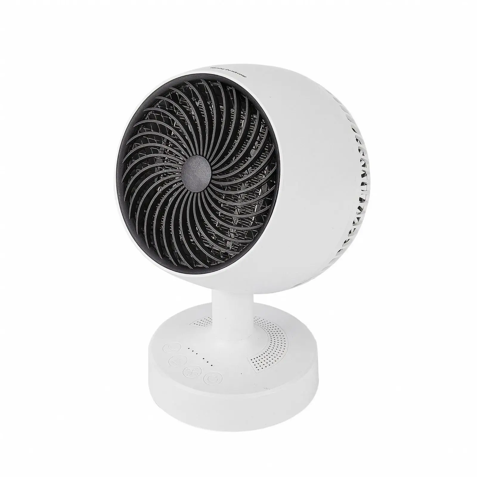 Space Saving Fan Heater for Desk Personal Warm Air Blower for Cool Day Home Office Comfort Heating