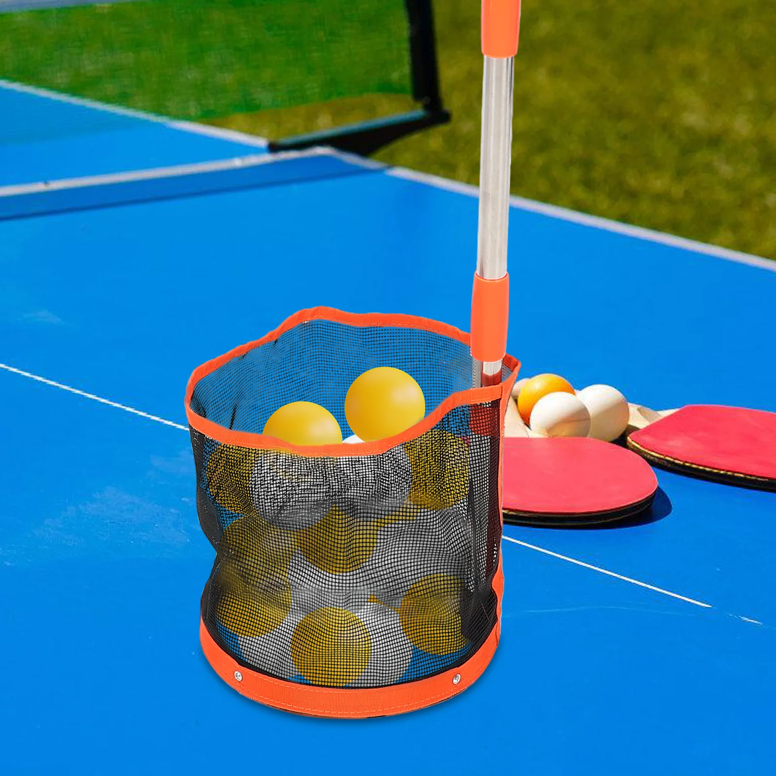 

Table Tennis Ball Picker Blue Large Capacity Professional Picking Tool Gym Balls Catcher Training Equipment Pong Collector