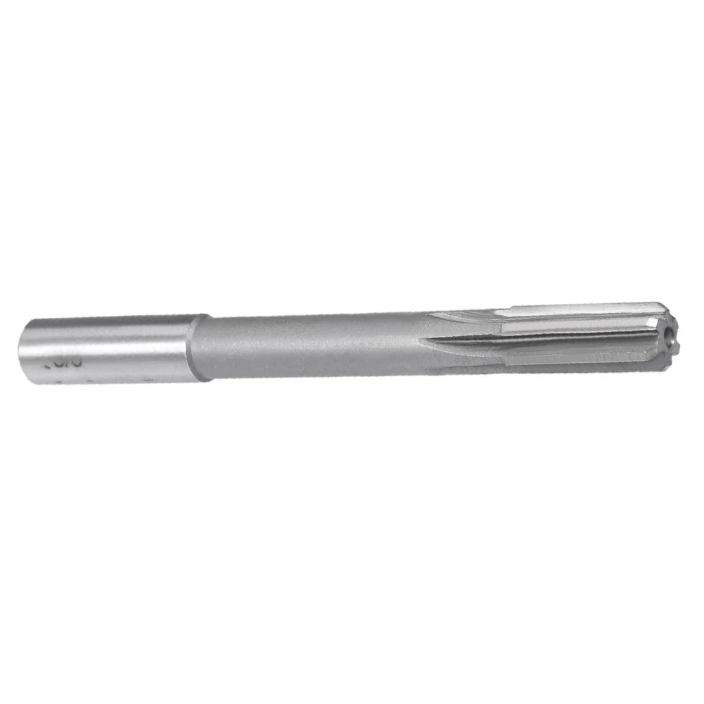 Machine Tool Chucking Reamer 6 Flutes Design High Speed Steel Material Manual Measurement Allowance Straight Shank Compatibility