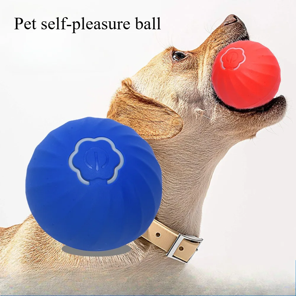 Smart Dog Toy Ball Waterproof Automatic Moving Rolling Ball Electric Interactive Pet Toy for Puppy Birthday Gift Dog Cat Product