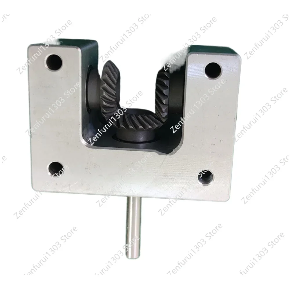 

6/8/10MM 90 Degree Differential Assembly Gearbox 1:1 Spiral Bevel Gear Small Dual Output Shaft Angle Converter Shaft Diameter