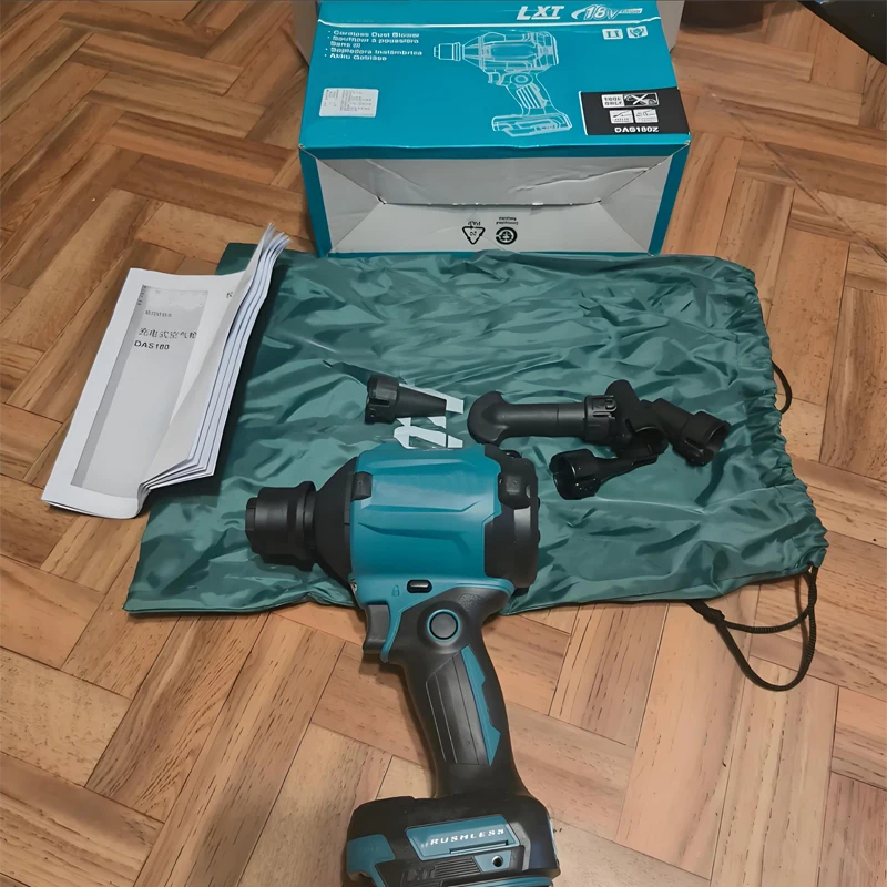 Für Makita Das180 18V Akku-Luftgebläse Staubentfernungsgerät mit Düse Multifunktions-Aufblasgerät für Luftentfernungssystem