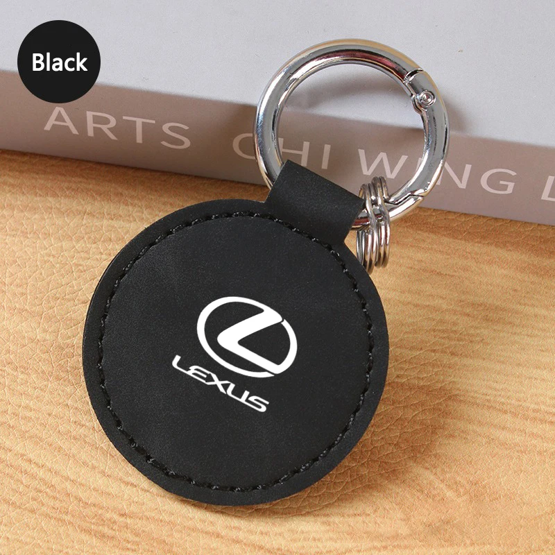 

Leather Car Keychain Key Ring Pendant Lanyard Gift For Lexus IS250 IS300 RX330 RX350 GX200 GX300 LX470 LX570 Styling Accessories