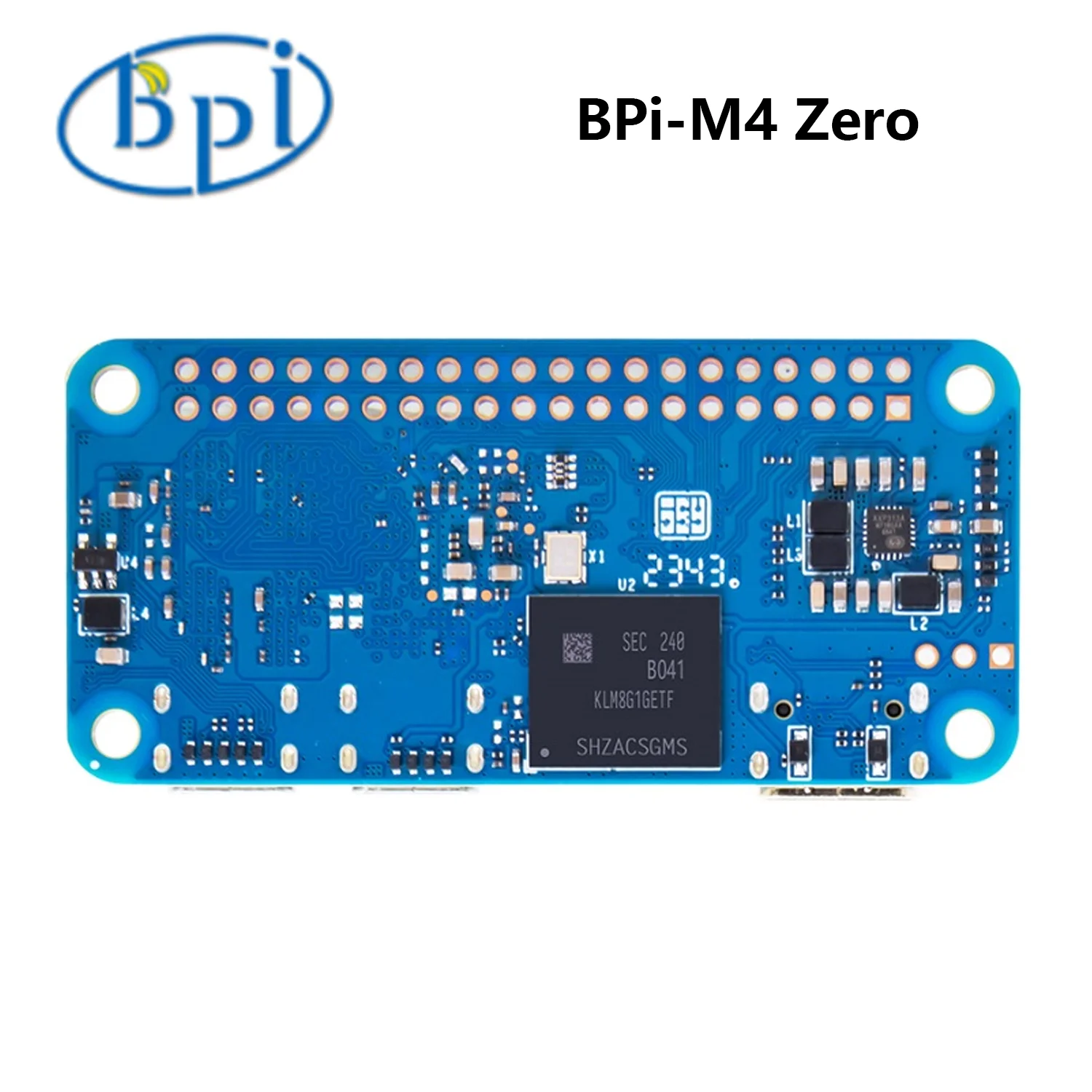 Imagem -02 - Banana pi m4 Zero Bpi-m4 Zero H618 Soc 2g 4g Ram Lpddr4 8g 32g Emmc Suporta 5g Wifi Conector de 40 Pinos Raspberry pi Zero w