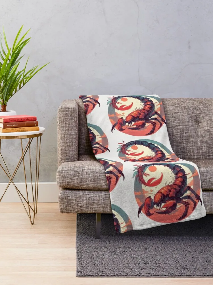 Scorpio scorpion Throw Blanket Baby For Decorative Sofa Hairy Blankets